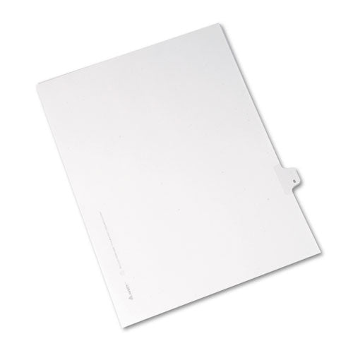 ESAVE82206 - Allstate-Style Legal Exhibit Side Tab Divider, Title: 8, Letter, White, 25-pack