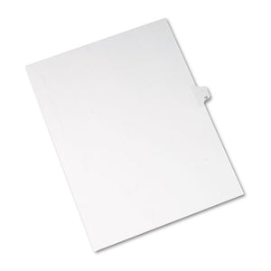 ESAVE82210 - Allstate-Style Legal Exhibit Side Tab Divider, Title: 12, Letter, White, 25-pack