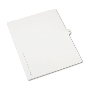 ESAVE82212 - Allstate-Style Legal Exhibit Side Tab Divider, Title: 14, Letter, White, 25-pack