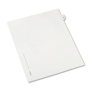 ESAVE82220 - Allstate-Style Legal Exhibit Side Tab Divider, Title: 22, Letter, White, 25-pack