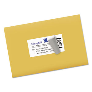 Shipping Labels W- Trueblock Technology, Inkjet Printers, 2 X 4, White, 10-sheet, 50 Sheets-box