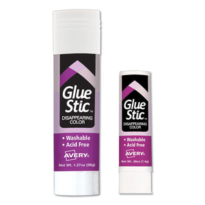 ESAVE98096 - Permanent Glue Stics, Purple Application, .26 Oz, 6-pack