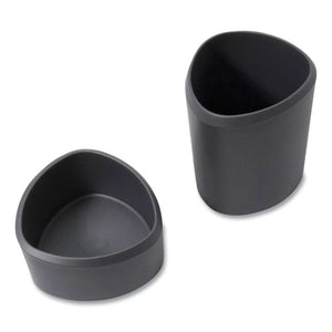 Silhouette Stuff Cups, Gray, 2-pack