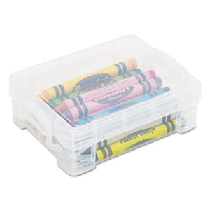 ESAVT40311 - Super Stacker Crayon Box, Clear, 4 3-4 X 3 1-2 X 1 3-5