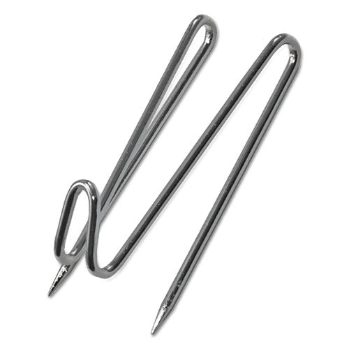 ESAVT75370 - Panel Wall Wire Hooks, Silver, 25 Hooks-pack