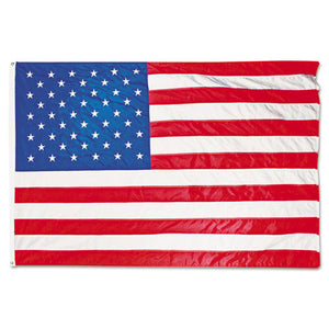 ESAVTMBE002270 - All-Weather Outdoor U.s. Flag, Heavyweight Nylon, 5 Ft X 8 Ft