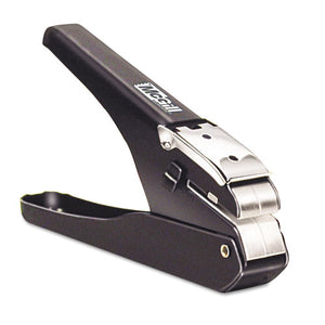 ESAVTMCG16500 - Handheld Badge Punch, 9-16 X 1-8 Horizontal Slot, 1-8"-5-8" Reach, Black-chrome