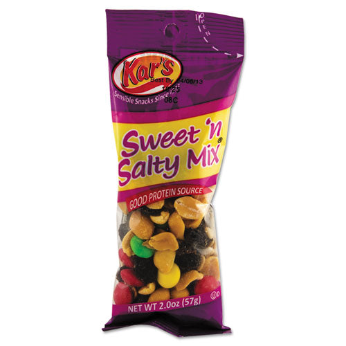 ESAVTSN08387 - Nuts Caddy, Sweet 'n Salty Mix, 2oz Packets, 24-box