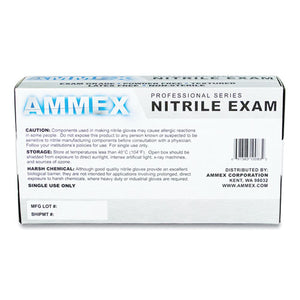 Nitrile Exam Gloves, Powder-free, 3 Mil, Large, Blue, 100-box