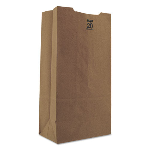 ESBAGGH20 - #20 Paper Grocery Bag, 50lb Kraft, Heavy-Duty 8 1-4 X 5 5-16 X 16 1-8, 500 Bags