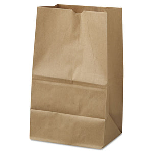 ESBAGGK20S500 - #20 Squat Paper Grocery Bag, 40lb Kraft, Std 8 1-4 X 5 15-16 X 13 3-8, 500 Bags