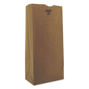 ESBAGGK25500 - #25 Paper Grocery Bag, 40lb Kraft, Standard 8 1-4 X 5 1-4 X 18, 500 Bags