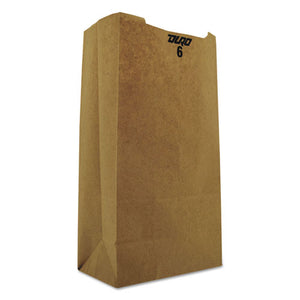 ESBAGGK6 - #6 Paper Grocery Bag, 35lb Kraft, Standard 6 X 3 5-8 X 11 1-16, 2000 Bags