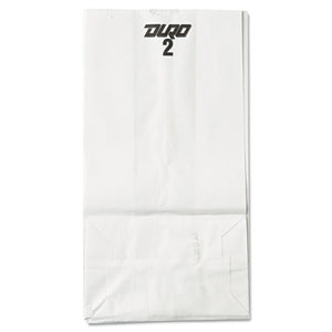 ESBAGGW2500 - #2 Paper Grocery Bag, 30lb White, Standard 4 5-16 X 2 7-16 X 7 7-8, 500 Bags
