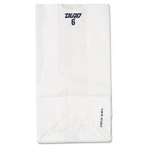 ESBAGGW6500 - #6 Paper Grocery Bag, 35lb White, Standard 6 X 3 5-8 X 11 1-16, 500 Bags