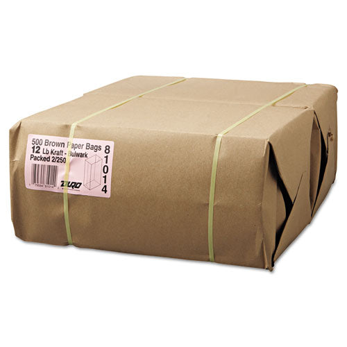 ESBAGGX12500 - #12 Paper Grocery, 57lb Kraft, Extra-Heavy-Duty 7 1-16x4 1-2 X13 3-4, 500 Bags