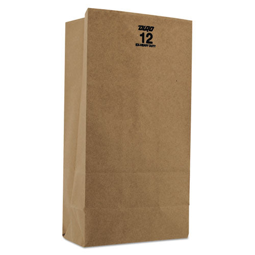 ESBAGGX12 - #12 Paper Grocery, 60lb Kraft, Extra Heavy-Duty 7 1-16x4 1-2 X12 3-4, 1,000 Bags