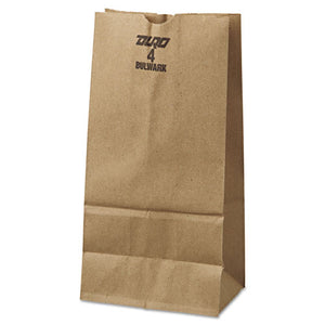 ESBAGGX4500 - #4 Paper Grocery Bag, 50lb Kraft, Extra-Heavy-Duty 5 X 3 1-8 X 9 3-4, 500 Bags