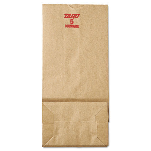 ESBAGGX5500 - #5 Paper Grocery, 50lb Kraft, Extra-Heavy-Duty 5 1-4x3 7-16 X10 15-16, 500 Bags