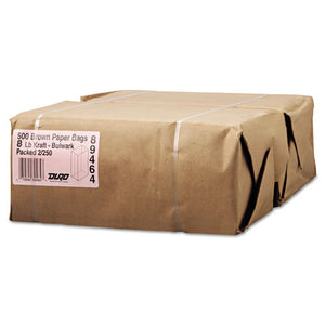 ESBAGGX8500 - #8 Paper Grocery, 57lb Kraft, Extra-Heavy-Duty 6 1-8x4 1-6 X12 7-16, 500 Bags