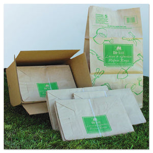 ESBAGRBR30105BO - Paper Lawn & Leaf Bag, 50lb Kraft, Wet-Strength 16 X 12 X 35, 50 Bags