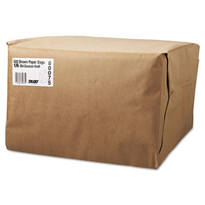 ESBAGSK1652 - 1-6 Bbl Paper Grocery Bag, 52lb Kraft, Standard 12 X 7 X 17, 500 Bags
