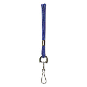 ESBAU68903 - Rope Lanyard With Hook, 36", Nylon, Blue