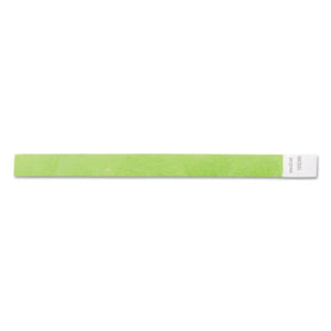 ESBAU85060 - Wristpass Security Wristbands, 3-4" X 10", Green, 100-pack