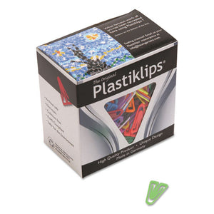 ESBAULP0200 - Plastiklips Paper Clips, Small, Assorted Colors, 1,000-box