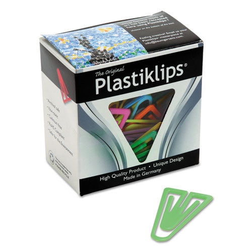 ESBAULP1700 - Plastiklips Paper Clips, Extra Large, Assorted Colors, 50-box