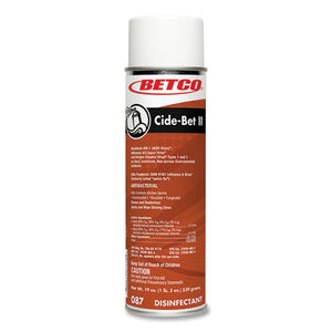 Cide-bet Ii Aerosol Disinfectant Spray, Floral Scent, 19 Oz Aerosol Spray, 12-carton