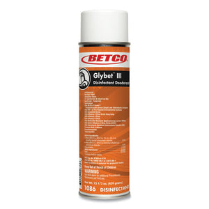 Glybet Iii Disinfectant, Citrus Bouquet Scent, 15.5 Oz Aerosol Spray, 12-carton