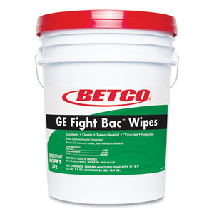 Ge Fight Bac Disinfecting Wipes, 7 X 11, Unscented, 1,500-pack