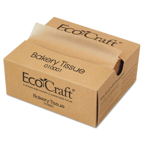 ESBGC010001 - ECOCRAFT INTERFOLDED DRY WAX DELI SHEETS, 6 X 10 3-4, NATURAL,1000-BOX, 10 BX-CT