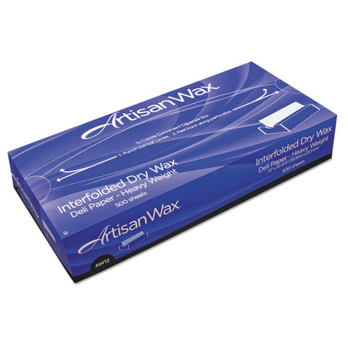 ESBGC012008 - Dry Wax Paper, 8 X 10 3-4, White, 500-box, 12 Box-carton