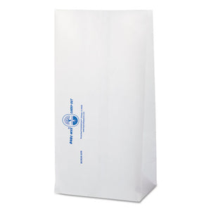ESBGC300298 - Dubl Wax Grease-Resistant Bakery Bags, 6 1-8 X 4 X 12 3-8, White, 1000-carton