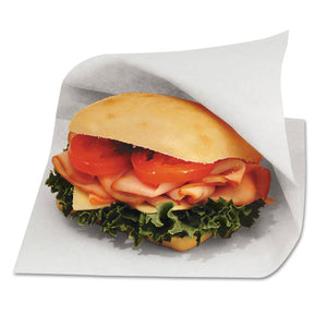 ESBGC300421 - Dubl Open Grease-Resistant Sandwich Bags, 6w X 3-4 X 6 1-2h, White, 8000-carton