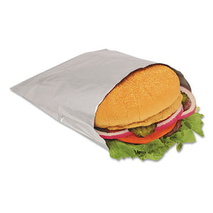 ESBGC300533 - Foil Sandwich Bags, 6 X 3-4 X 6 1-2, Silver, 1000-carton