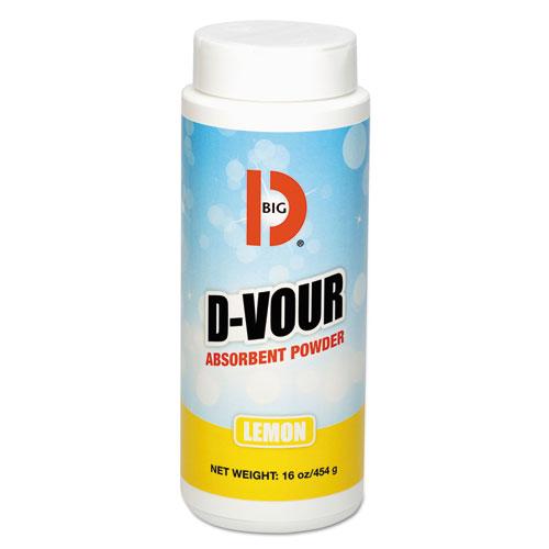 ESBGD166 - D-Vour Absorbent Powder, Canister, Lemon, 16oz, 6-carton