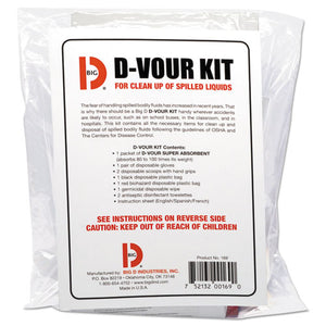ESBGD169 - D'vour Clean-Up Kit, Powder, All Inclusive Kit, 6-carton