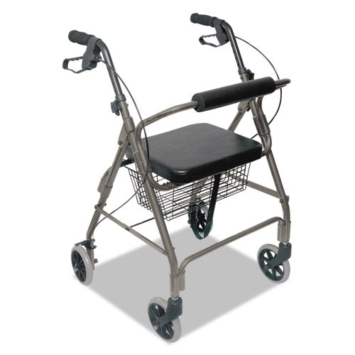 ESBGH50110124100 - Ultra Lightweight Rollator, Titanium, Aluminum, Adjustable