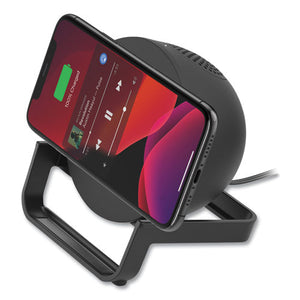 Boostcharge Wireless Charging Stand Plus Speaker, Black