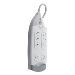 ESBLKF9H71006 - Surgemaster Home Series Surge Protector, 7 Outlets, 6 Ft Cord, 1045 J, White