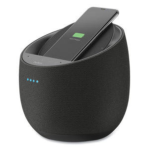 Soundform Elite Hi-fi Smart Speaker Plus Wireless Charger, Black