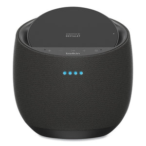 Soundform Elite Hi-fi Smart Speaker Plus Wireless Charger, Black