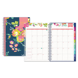 ESBLS103620 - DAY DESIGNER CYO WEEKLY-MONTHLY PLANNER, 5 X 8, NAVY-FLORAL, 2019