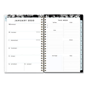 Baccara Dark Cyo Weekly-monthly Planner, 8 X 5, 2021