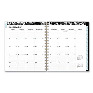 Baccara Dark Cyo Monthly Planner, 10 X 8, 2022