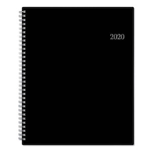 Classic Red Weekly-monthly Planner, Open Scheduling, 11 X 8.5, Black Cover, 2021