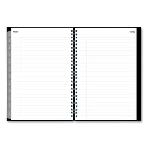 Enterprise Monthly Planner, 11.88 X 7.88, Black Cover, 2022